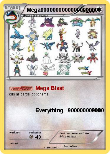 Pokemon Mega90000000000000000000