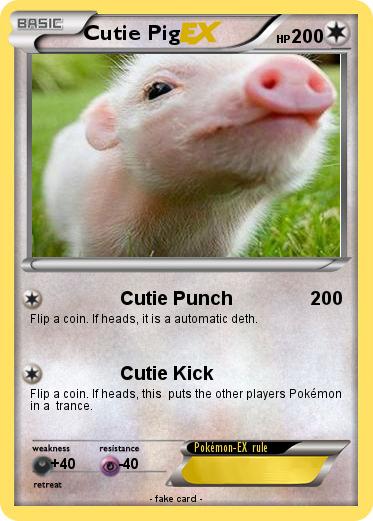 Pokemon Cutie Pig