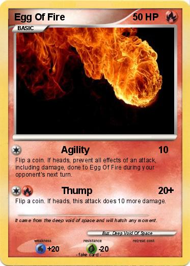 Pokemon Egg Of Fire