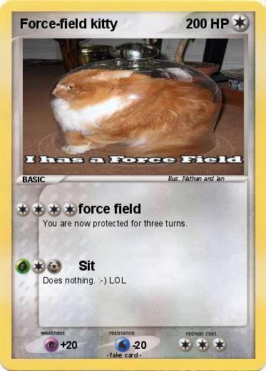 Pokemon Force-field kitty