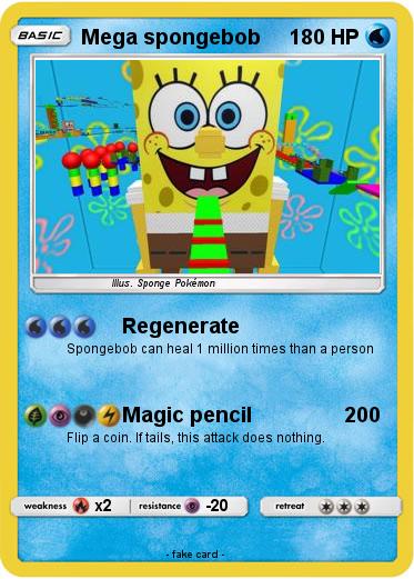 Pokemon Mega spongebob