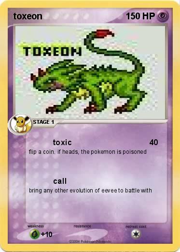 Pokemon toxeon