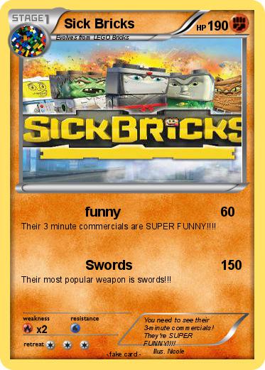 Pokemon Sick Bricks