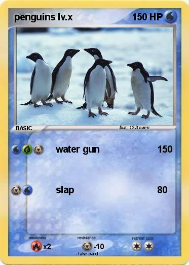 Pokemon penguins lv.x
