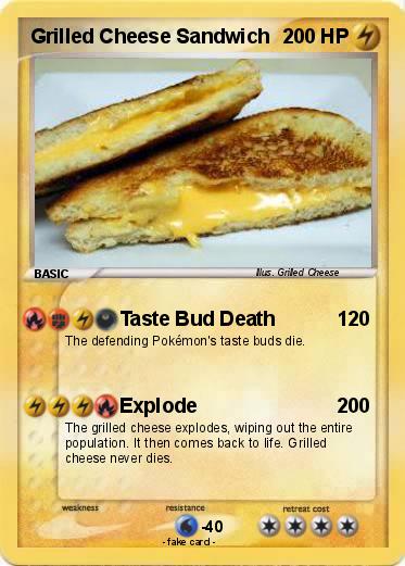 Pokemon Grilled Cheese Sandwich