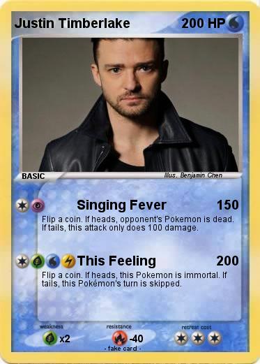 Pokemon Justin Timberlake