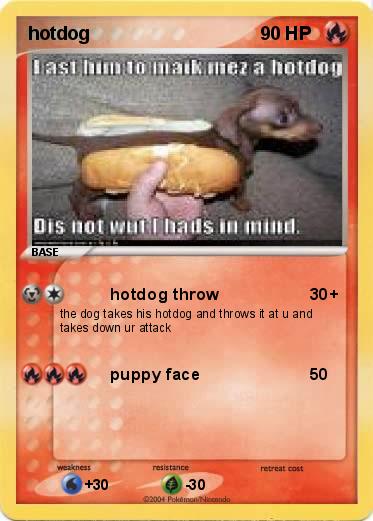 Pokemon hotdog