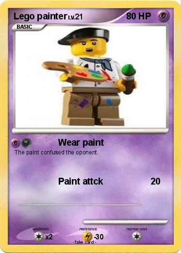 Pokemon Lego painter