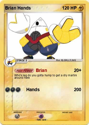 Pokemon Brian Hands