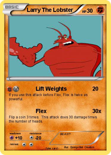 Pokemon Larry The Lobster
