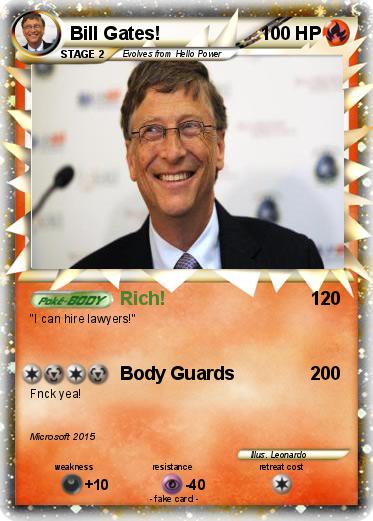 Pokemon Bill Gates!