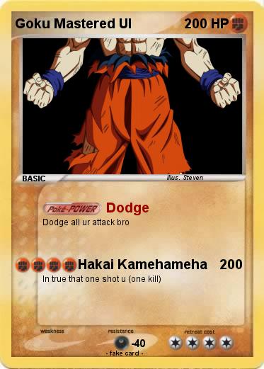 Pokemon Goku Mastered UI