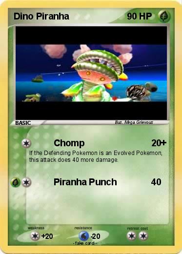 Pokemon Dino Piranha