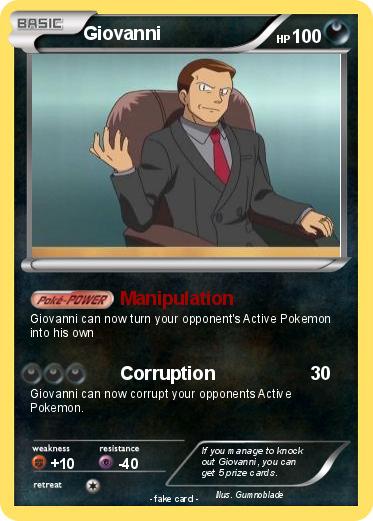 Pokemon Giovanni