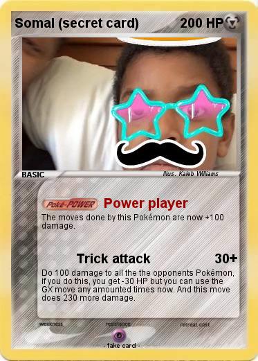 Pokemon Somal (secret card)