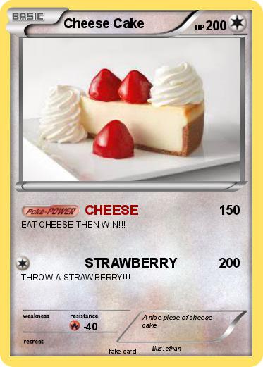 Pokemon Cheese Cake