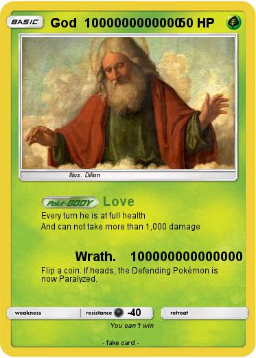 Pokemon God  1000000000000