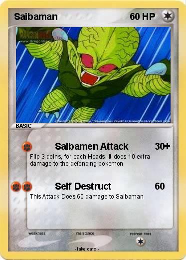 Pokemon Saibaman