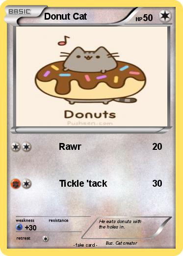 Pokemon Donut Cat