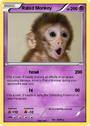 Pokemon Rabid Monkey