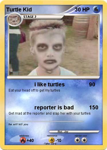 Pokemon Turtle Kid