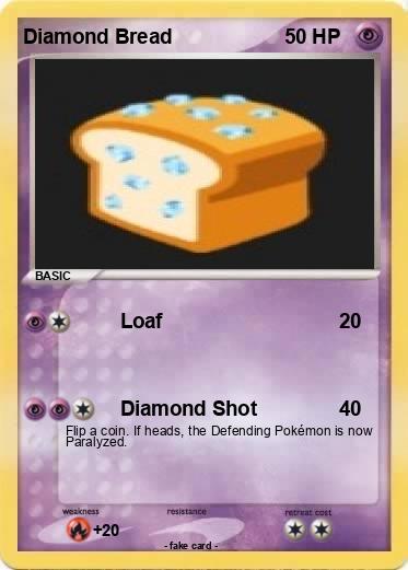 Pokemon Diamond Bread
