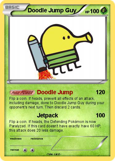 Pokemon Doodle Jump Guy