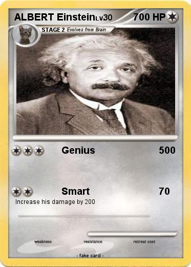 Pokemon ALBERT Einstein
