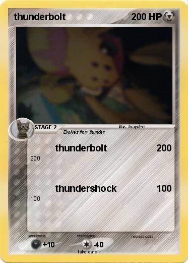 Pokemon thunderbolt
