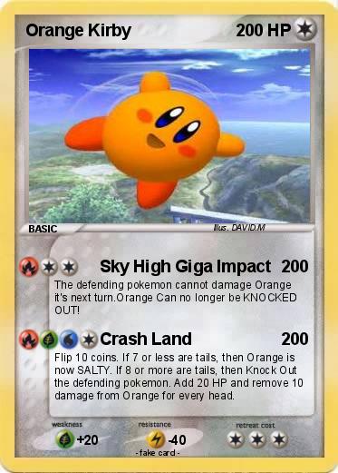 Pokemon Orange Kirby