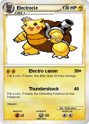Pokemon Electrocie