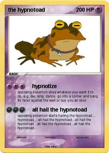 Pokemon the hypnotoad