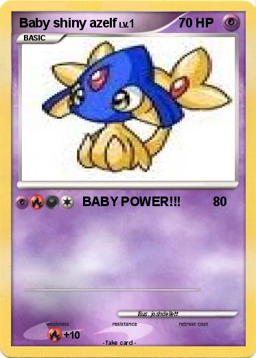 Pokemon Baby shiny azelf