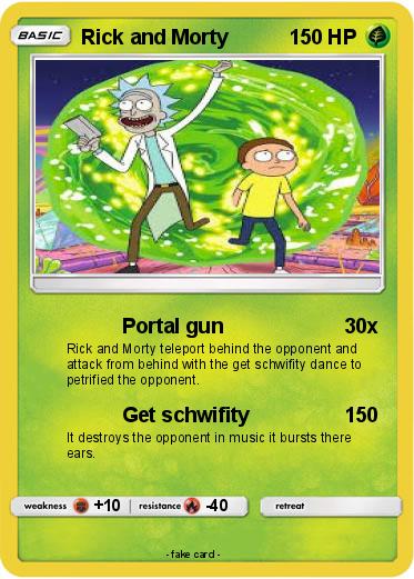 Pokemon Rick and Morty