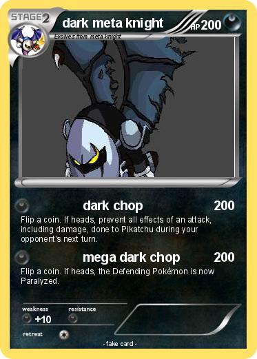 Pokemon dark meta knight