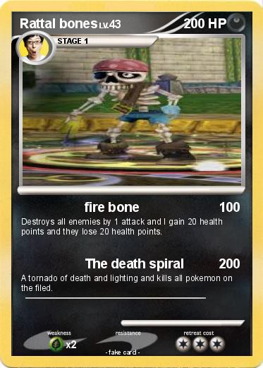 Pokemon Rattal bones