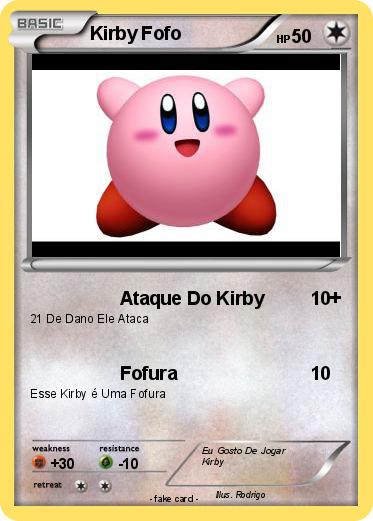 Pokemon Kirby Fofo