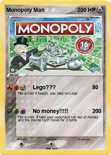 Pokemon Monopoly Man