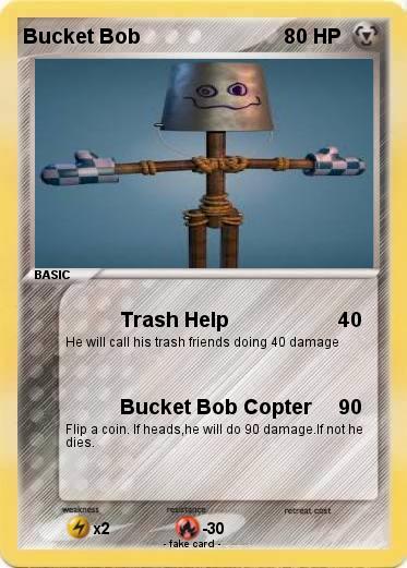 Pokemon Bucket Bob