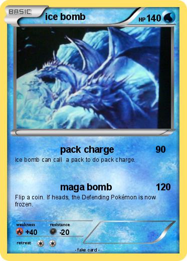 Pokemon ice bomb
