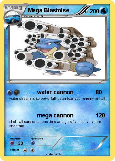 Pokemon Mega Blastoise