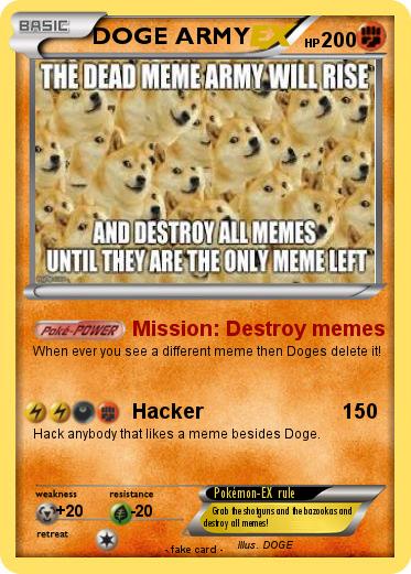 Pokemon DOGE ARMY