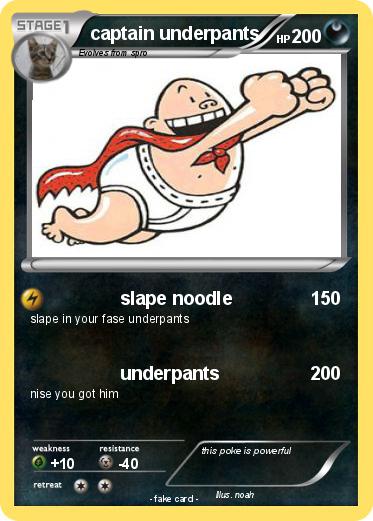 Pokemon captain underpants