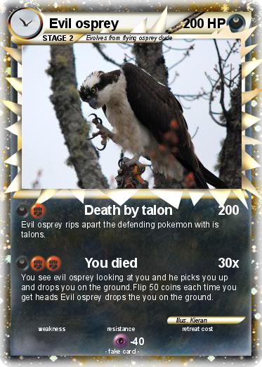 Pokemon Evil osprey