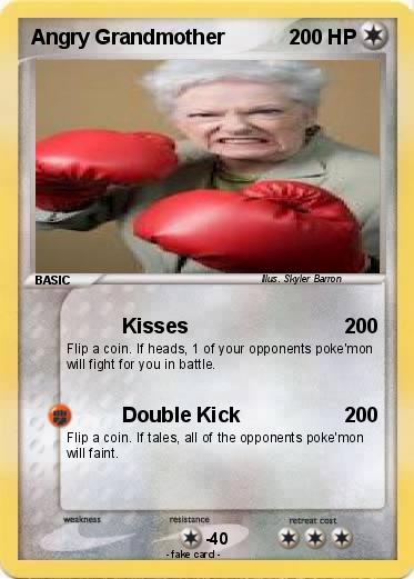 Pokemon Angry Grandmother