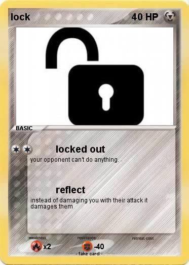 Pokemon lock