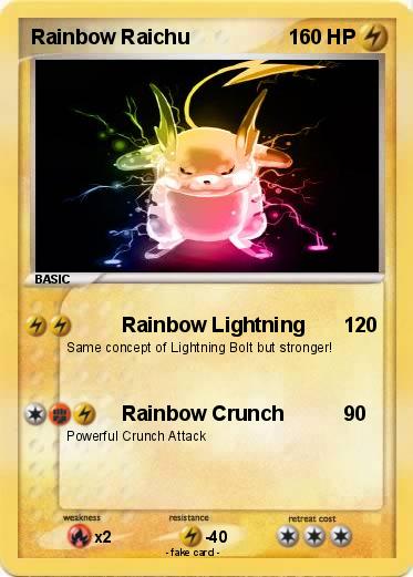 Pokemon Rainbow Raichu