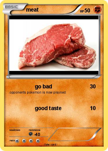 Pokemon meat