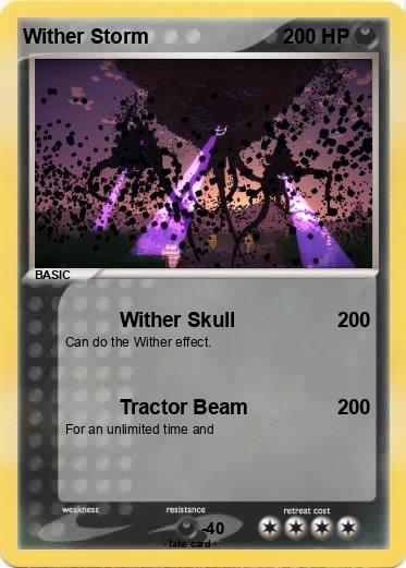 Pokemon Wither Storm