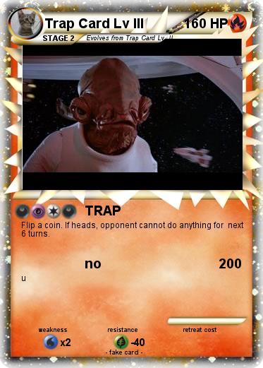 Pokemon Trap Card Lv III